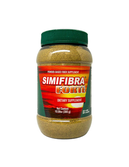 Simifibra Forte MX Dietary Fiber Supplement Powder 300g - Supports Digestive Health and Weight Management | Suplemento de Fibra Dietética en Polvo, 300g