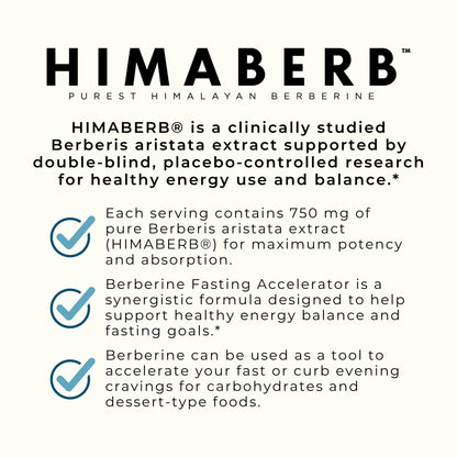 MYOXCIENCE Berberine Fasting Accelerator | Himaberb Berberine HCL with ALA (Alpha Lipoic Acid) and Biotin (90 Capsules) MYOXCIENCE buy supplements Au