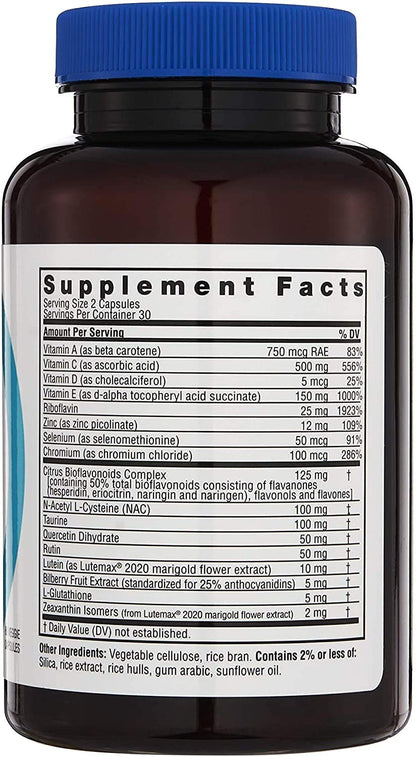 Twinlab Ocuguard Plus - Eye Supplement with Zinc, Vitamin A, C & D - 60 Veggie Capsules Twinlab buy supplements Au