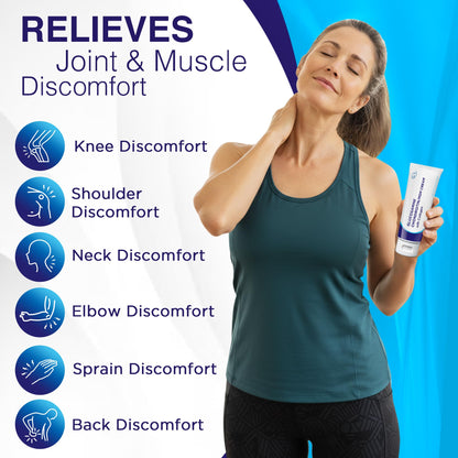 Dr. T Glucosamine Chondroitin Cream - Premium Formula with MSM and Collagen for Joint and Muscle Discomfort - Maintains Joint Strength, Flexibility & Muscle Mobility - 4.23 oz / 120g (2 Pack) Dr. TBuy Supplements Australia