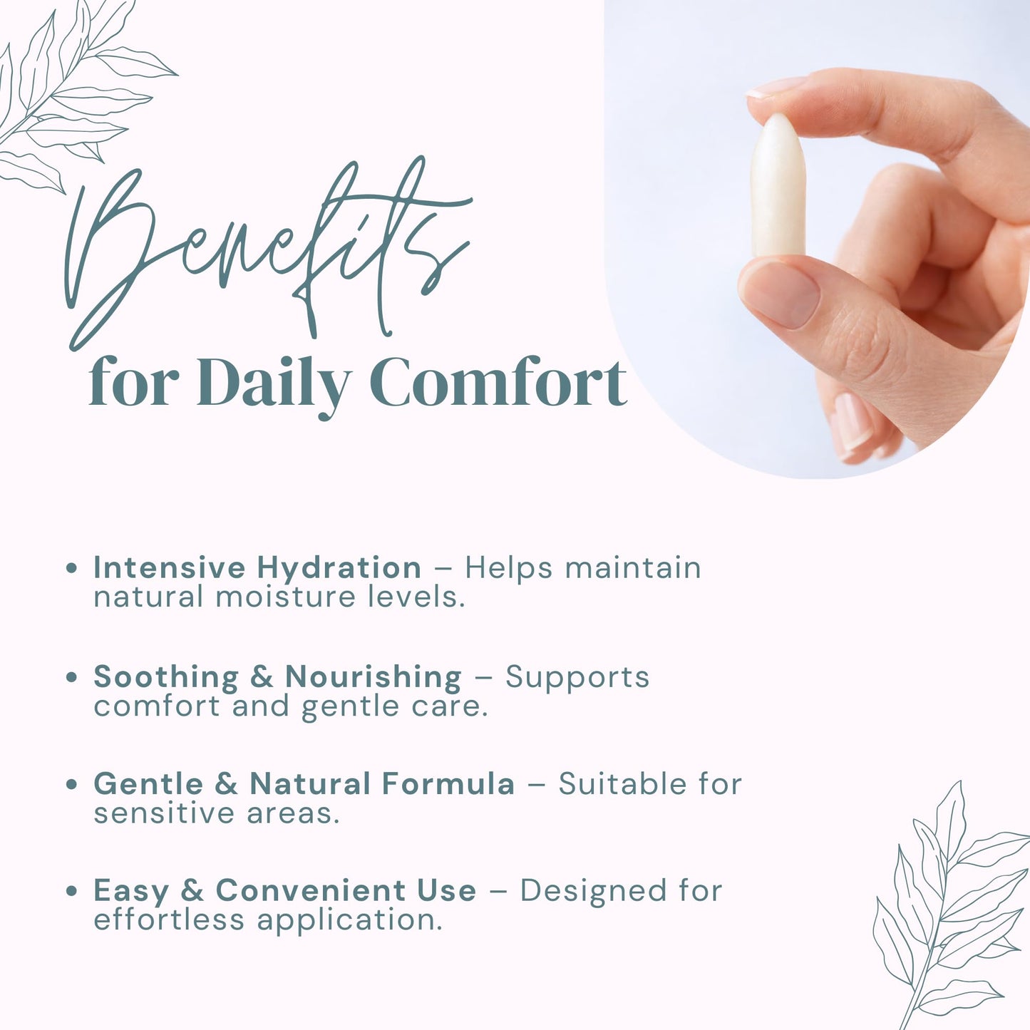 Vaginal Moisturizer for Women with Hyaluronic Acid - Hormone-Free - Intimate Moisturizer for Vaginal Dryness During Menopause - Ideal for Skin Revitalization, pH Balance & Post-Childbirth Recovery Generic buy supplements Au
