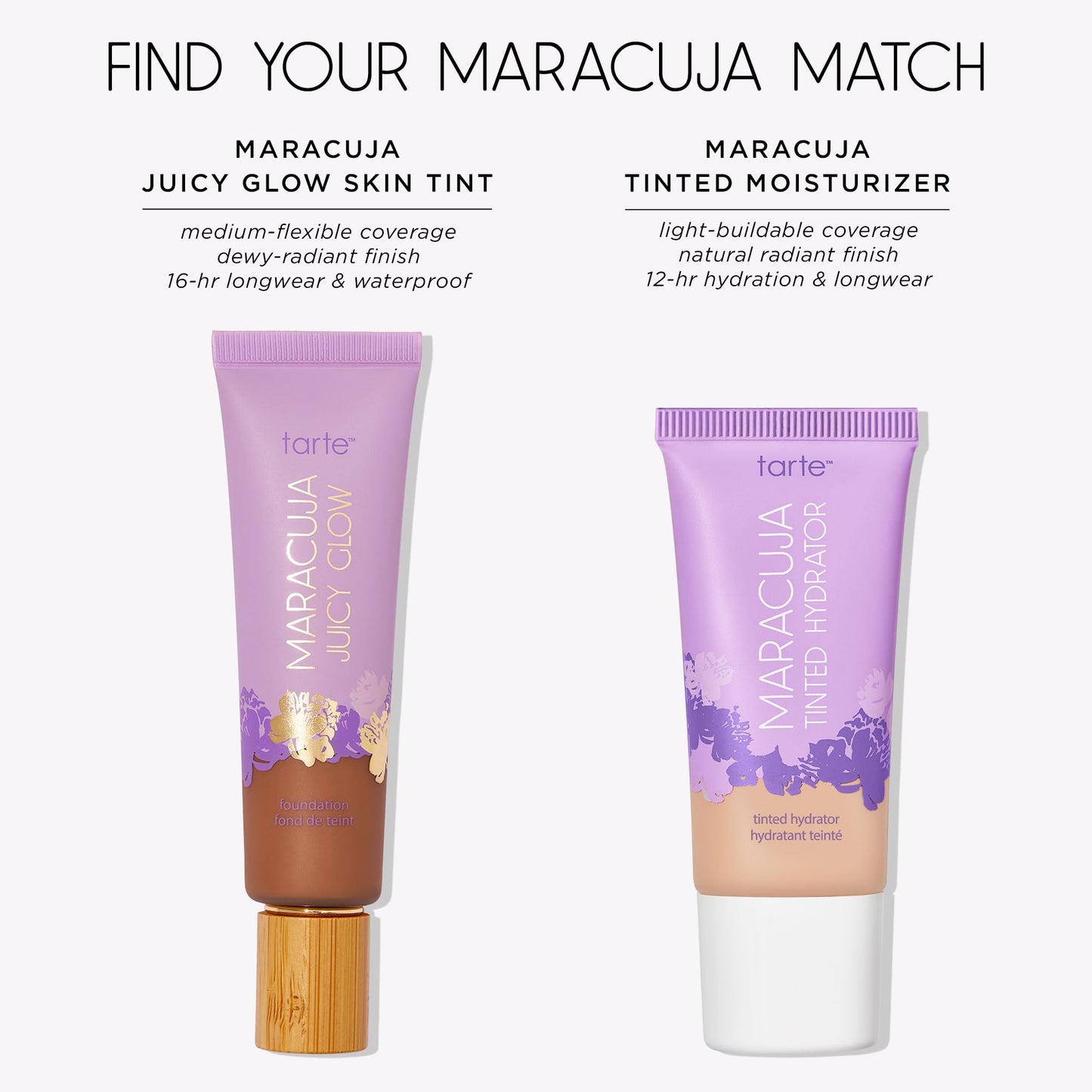 tarte maracuja juicy glow tint – Lightweight Tinted Moisturizer with Hyaluronic Acid for Radiant Skin, Buildable Medium Coverage, Waterproof, Vegan, Cruelty-Free, full size, 16B fair-light beige tarte buy supplements Au