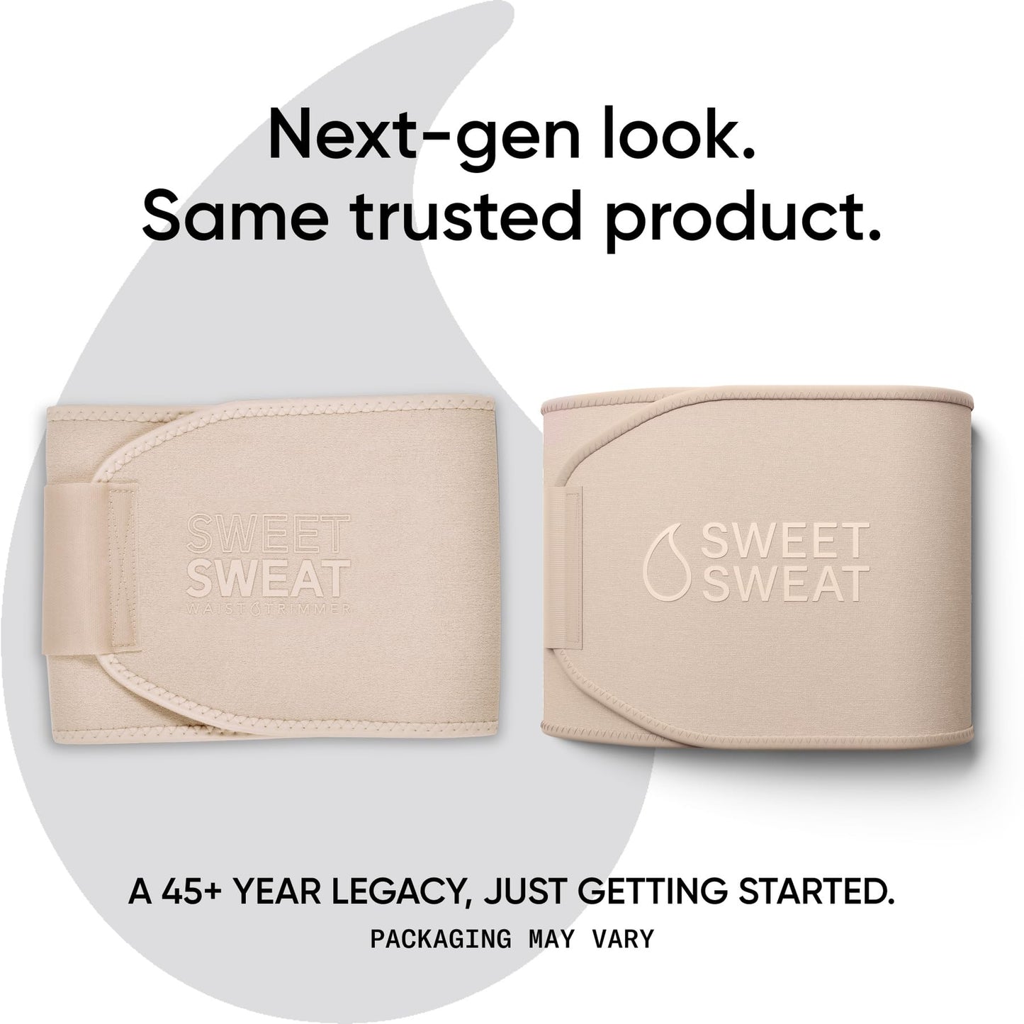 Sports Research Sweet Sweat Toned Waist Trimmer for Women and Men | Premium Waist Trainer Belt to 'Tone' your Stomach Area (Quartz, Small) Sports Research buy supplements Au