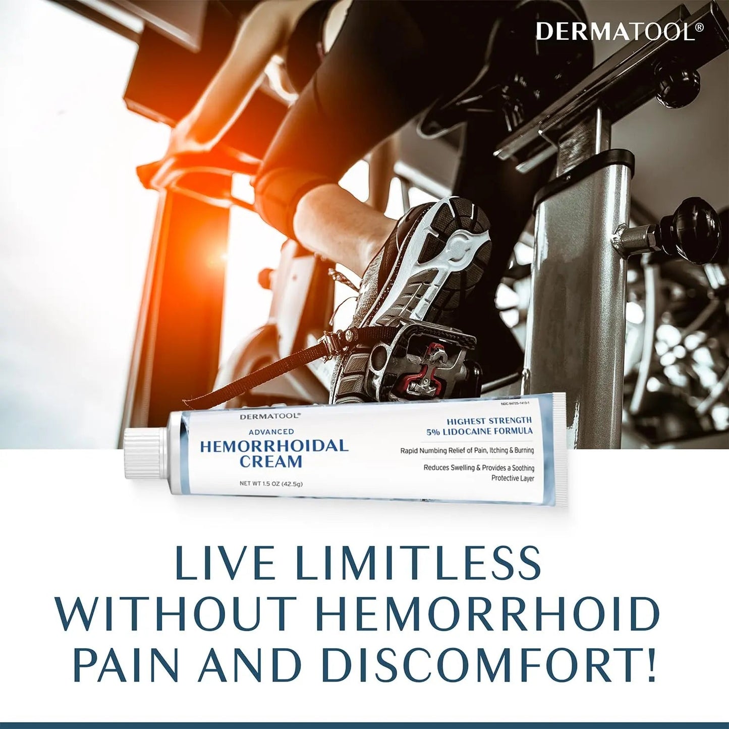 Hemorrhoid Treatment - Advanced Hemorrhoid Cream 5% Lidocaine & Phenylephrine - Hemorrhoid Shrinking Treatment - Rapid Relief of Pain, Swelling, Bleeding, Itching and Burning - Fissure & Hemorrhoids DERMATOOLBuy Supplements Australia