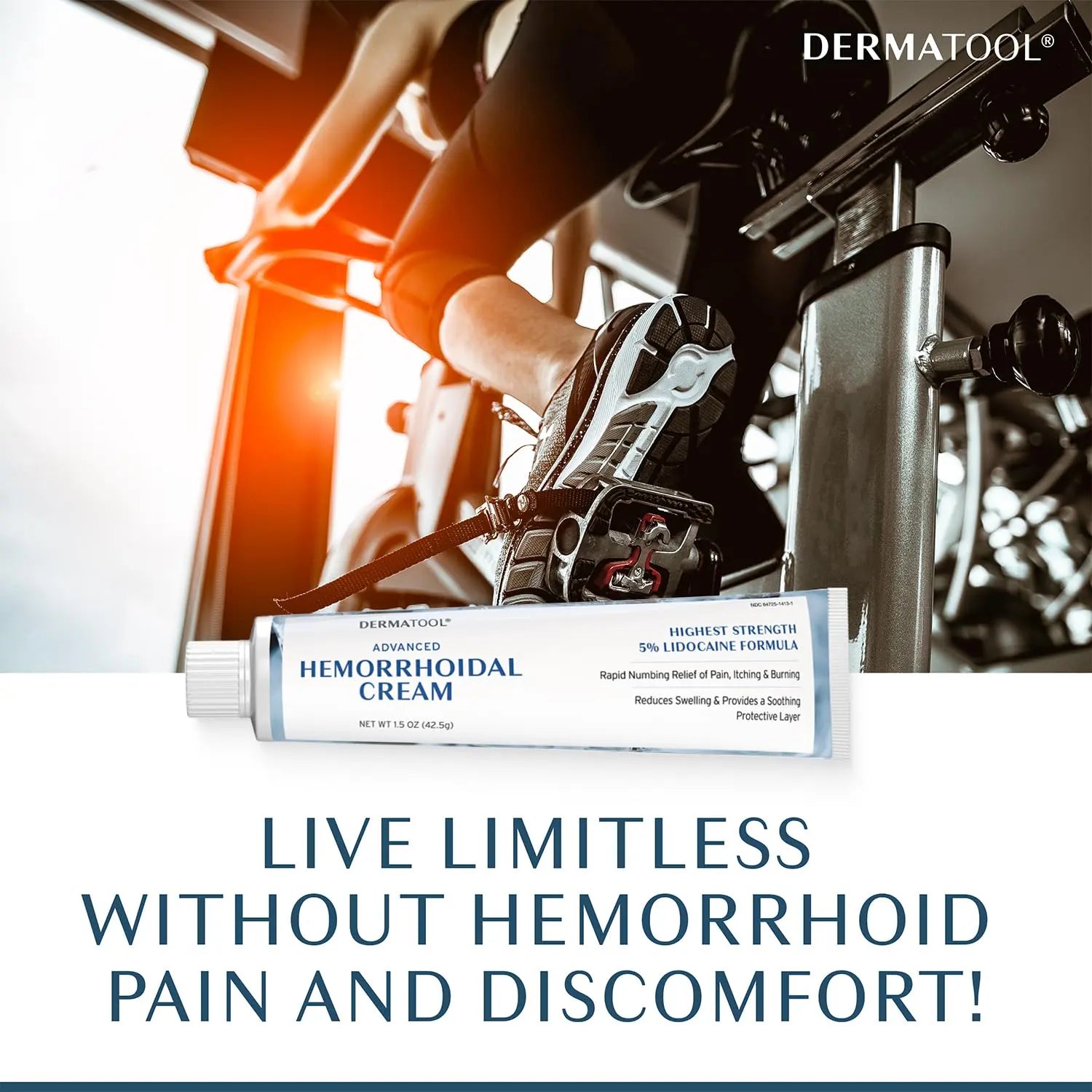 Hemorrhoid Treatment - Advanced Hemorrhoid Cream 5% Lidocaine & Phenylephrine - Hemorrhoid Shrinking Treatment - Rapid Relief of Pain, Swelling, Bleeding, Itching and Burning - Fissure & Hemorrhoids DERMATOOLBuy Supplements Australia