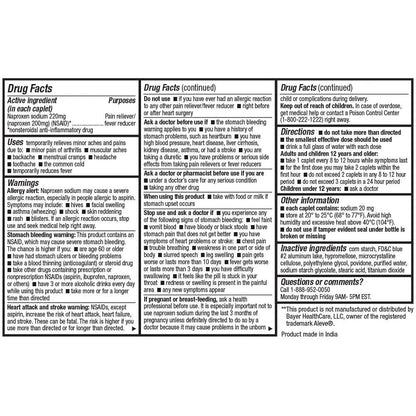 HealthA2Z® Naproxen Sodium 220mg | 300 Caplets | NSAID | Pain Reliever & Fever Reducer HealthA2ZBuy Supplements Australia