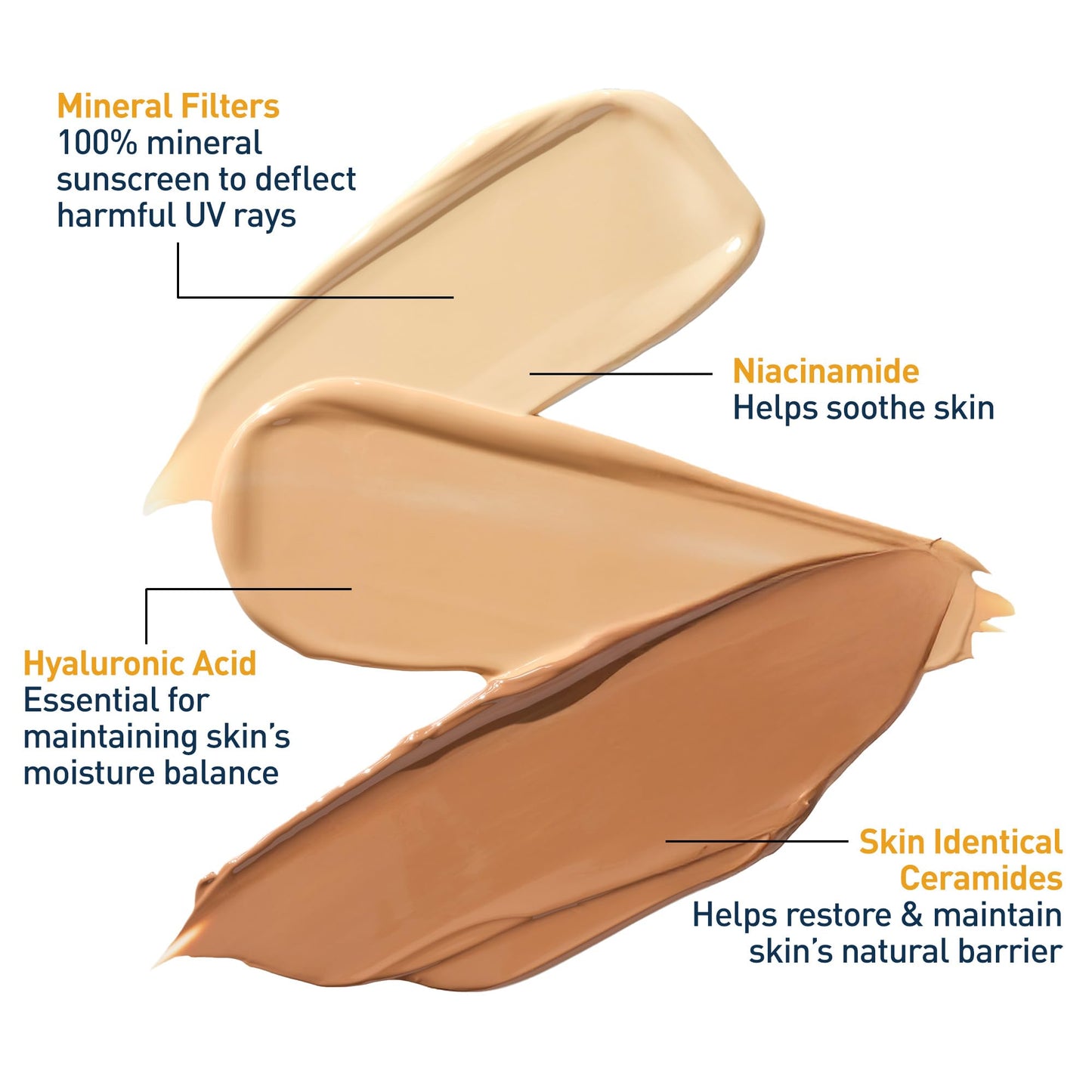 CeraVe Hydrating Mineral Sunscreen SPF 30 with Sheer Tint, Tinted Mineral Sunscreen with Zinc Oxide & Titanium Dioxide