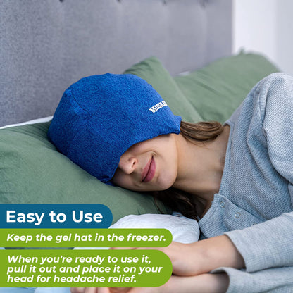 Basic Vigor Migrastil Extra Strength Migraine Stick & MigraFreeze Hat Bundle Basic VigorBuy Supplements Australia