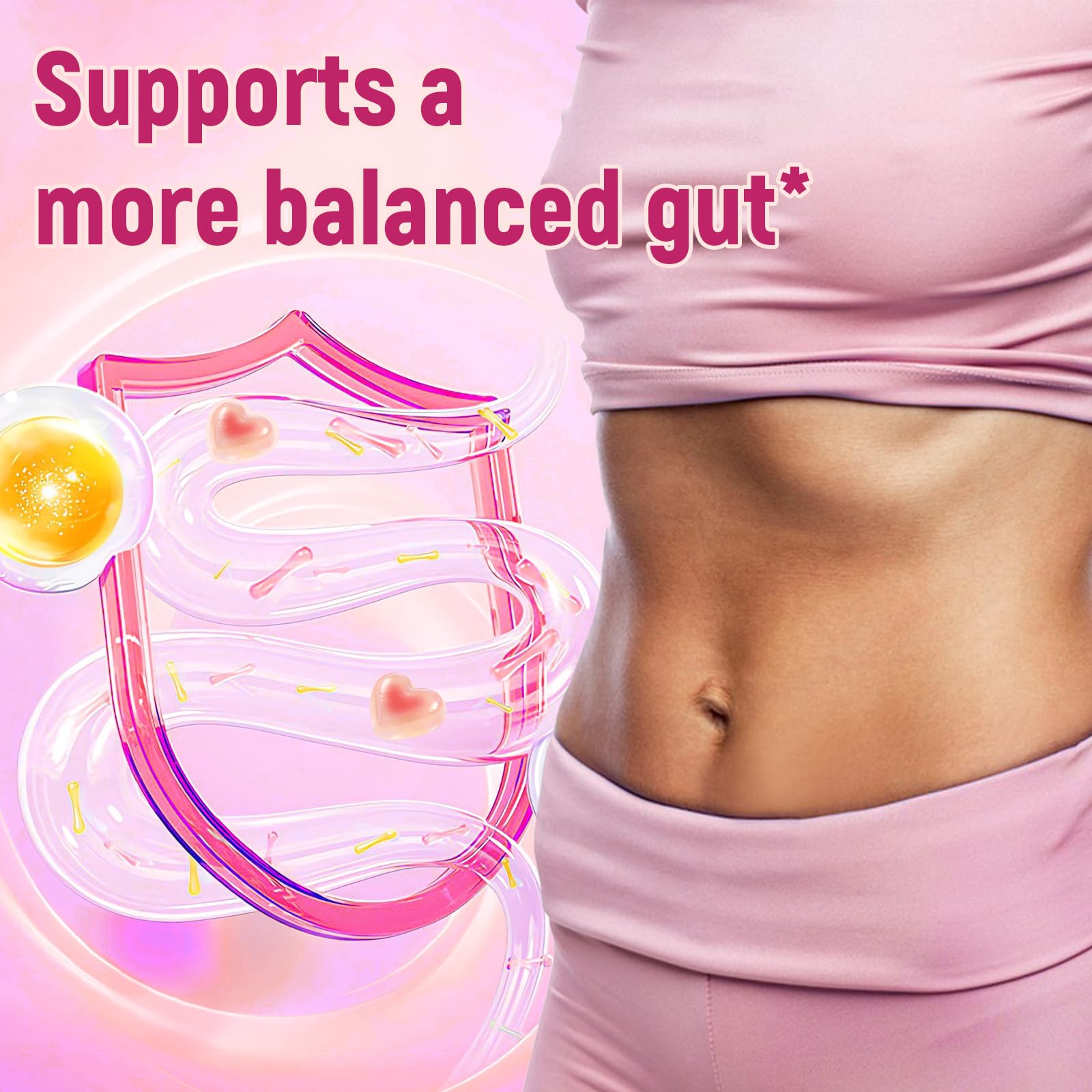 Migcopat 10G Fiber Gummies with Collagen Peptides, Hyaluronic Acid, Vitamin C, ACV, 30 Billion CFU Probiotics – Sugar Free Collagen Gummy for Skin, Hair & Nails – Digestive Health Support – 60 Cts MigcopatBuy Supplements Australia