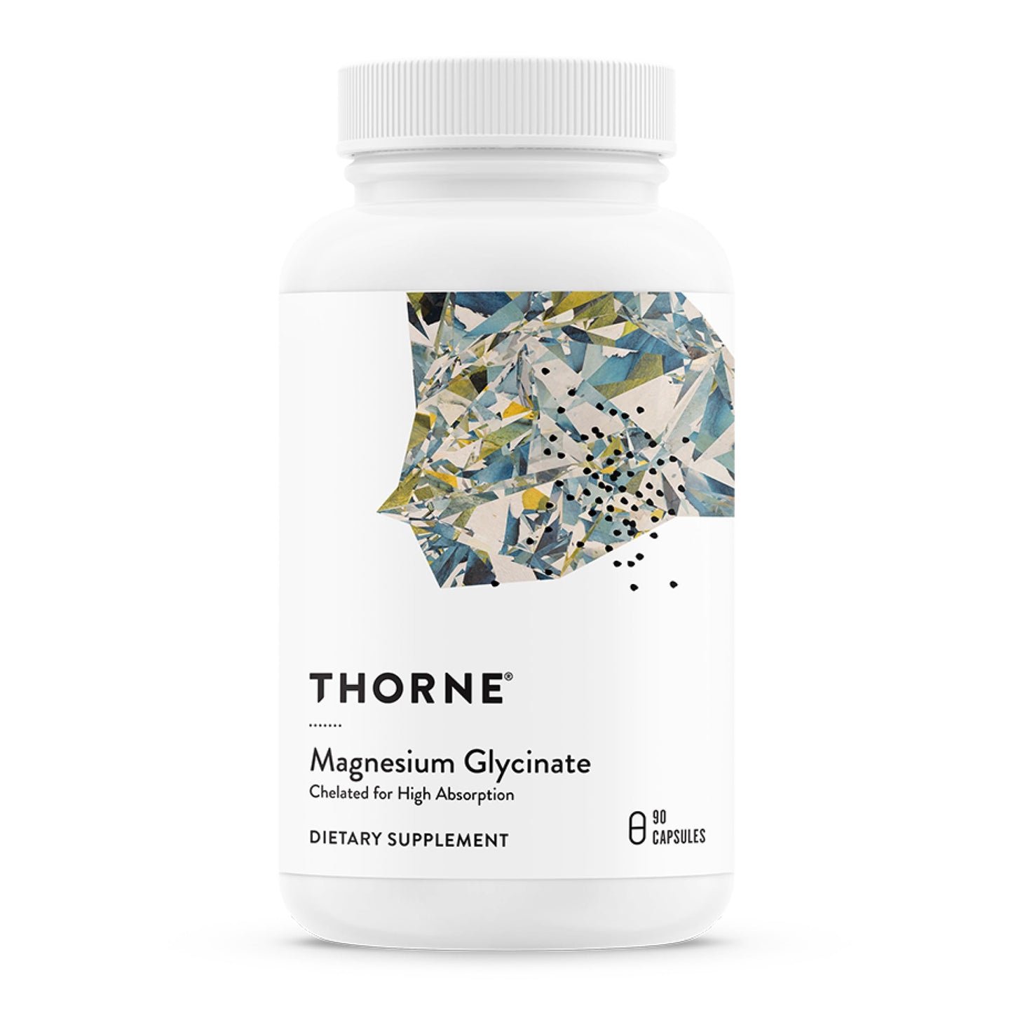 THORNE - Magnesium Glycinate - Supports Restful Sleep, Muscle Relaxation, Heart Health & Metabolism* - Chelated Magnesium Capsules - Third-Party Certified - Gluten, Dairy & Soy-Free - 90 Servings THORNE buy supplements Au