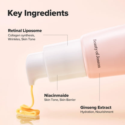 Beauty of Joseon Revive Eye Serum with Retinal Niacinamide Correction for Puffy Eye Bags Fine Lines Dark Circles Wrinkles, Korean Skin Care 30ml, 1.01 fl.oz Beauty of JoseonBuy Supplements Australia