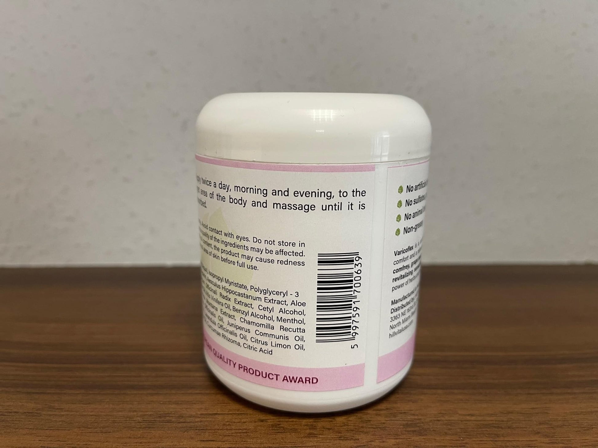 Hill Vital Natural Solutions HillVital Herbal Leg Care Balm with Horse Chestnut – Lightweight Botanical Cream for Daily Skin Care & Massage, Non-Greasy Formula for Legs & Body, 250 ml Hill Vital Natural SolutionsBuy Supplements Australia