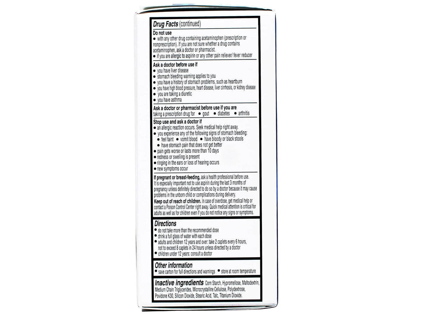 Vanquish Extra Strength Pain Reliever Caplets-100 ct. (Pack of 3) VanquishBuy Supplements Australia