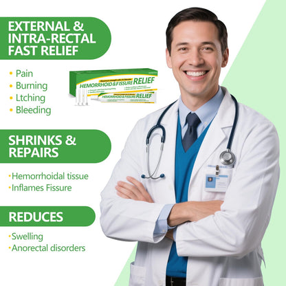 RHAICARE Hemorrhoid and Fissure Cream,Hemorrhoidal Ointment for Fast Acting Itch, Swelling, and Maximum Strength Pain Relief（1 Pack RHAICAREBuy Supplements Australia