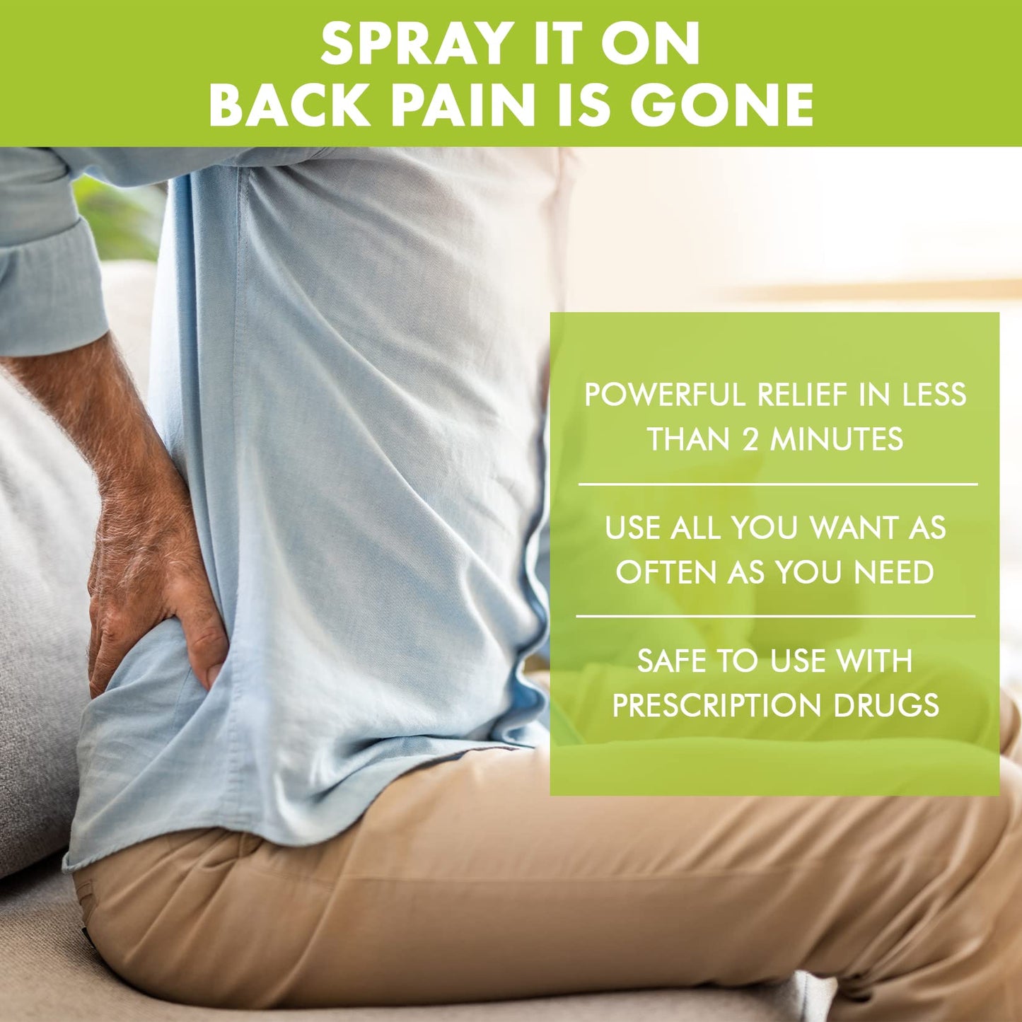 Premiere's Pain Spray All-Natural Menthol & Peppermint Roller Herbal Blend for Joint and Nerve Pain, Muscle Soreness, Sprains, Cramps, Sports Injuries, Back Pain & Neck Shoulder Aches - 3 Pack Premiere's Pain SprayBuy Supplements Australia