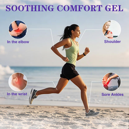 Kresin Joint Comfort Gel, Kresin Joint Comfort Purple Gel, for Neck, Back, Knees, Lumbar, and Feet, Absorb Quickly, 1PC, Purple RATYMONBuy Supplements Australia