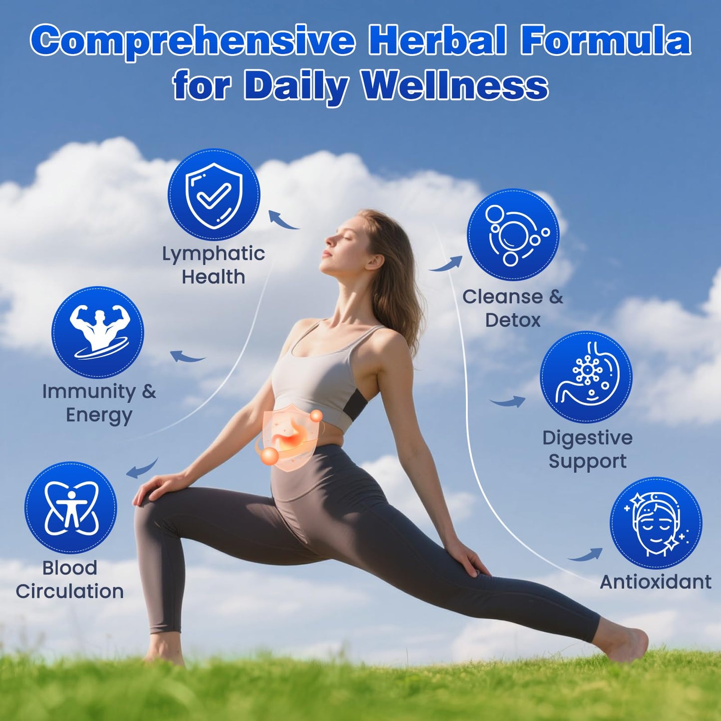 Lazpowfi Lymphatic Drainage Drops – Liposomal Lymphatic Drainage Supplements with Echinacea 500mg, Elderberry, Burdock Root & Dandelion – Liquid Lymphatic Drops, 2 fl oz Lazpowfi buy supplements Au