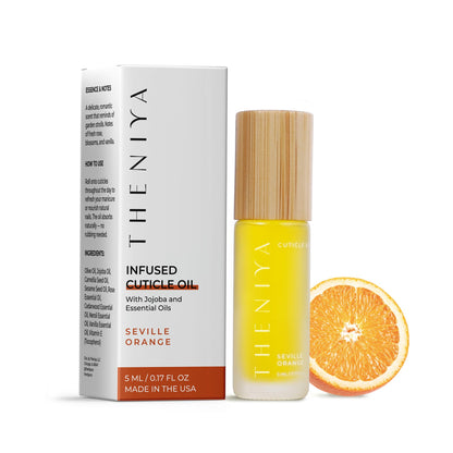 Cuticle Oil for Nail Strengthening and Growth – Hydrating, Vegan, Organic Formula with Jojoba & Vitamin E | 3 Signature Fragrances