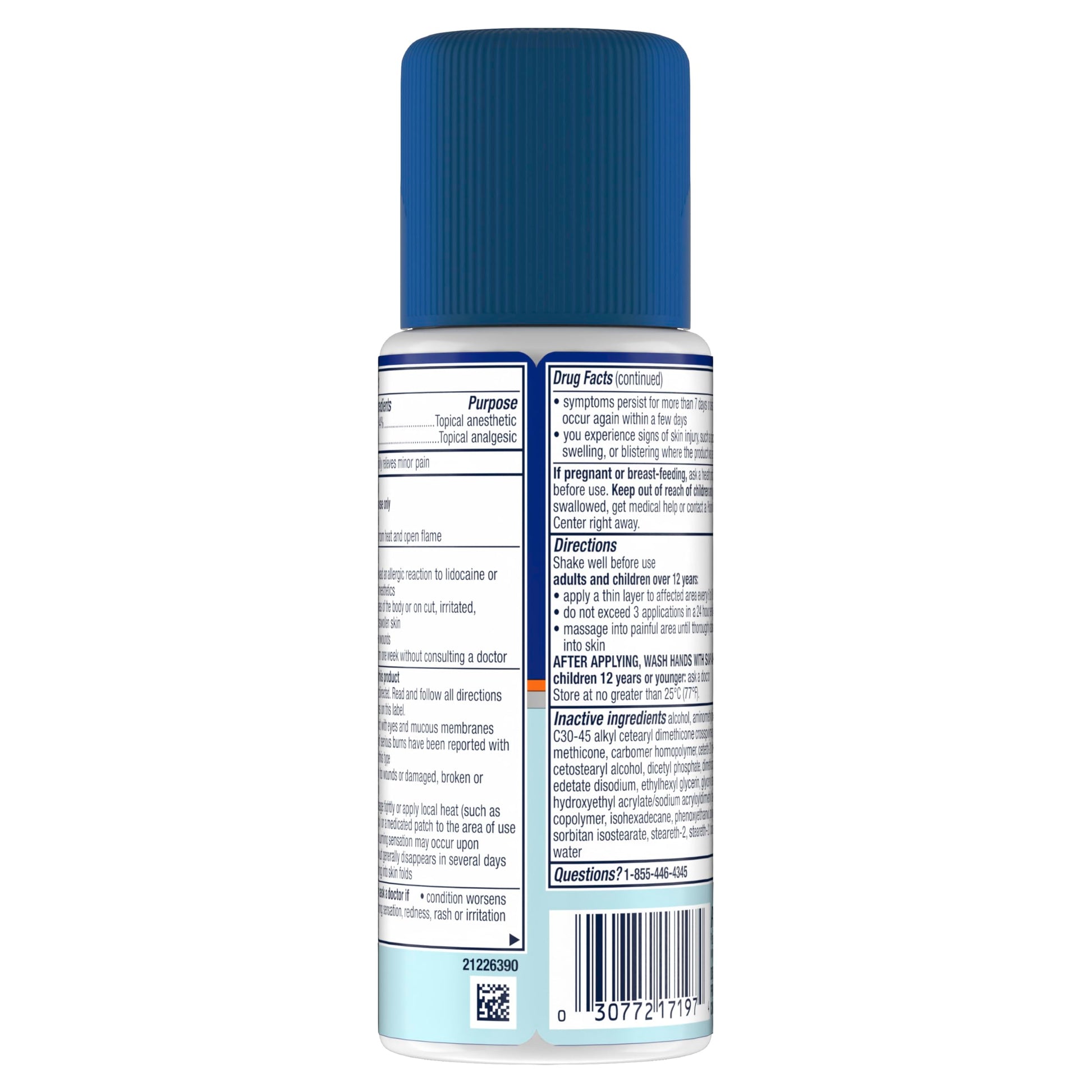 Nervive Pain Relieving Roll On, Lidocaine Roll On, Nervive Pain Relief, Lidocaine Topical, Foot Pain, Leg Pain, Hand Pain, Max Strength Formula, 4.6oz NerviveBuy Supplements Australia
