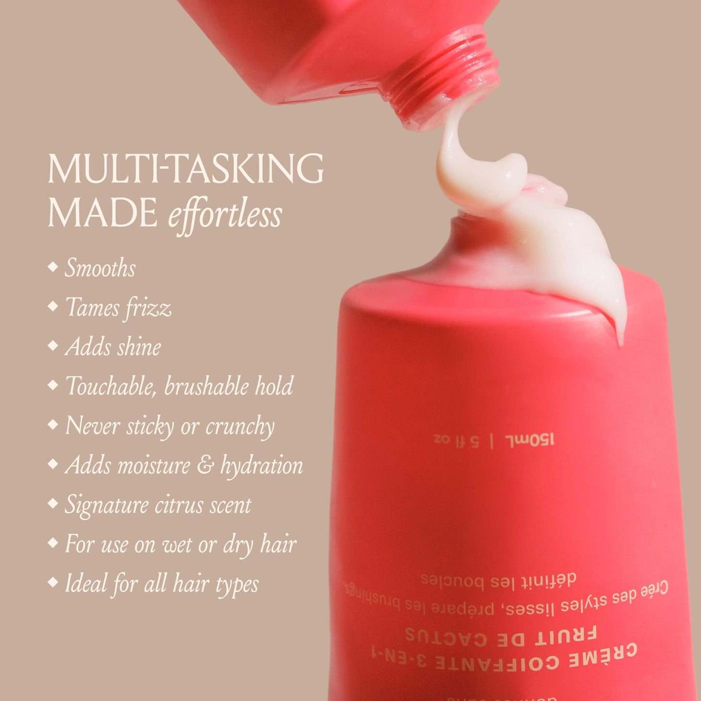 DAE Cactus Fruit 3-In-1 Styling Cream - Smooth Styles, Prep Shiny Blowouts, Defines Curls (5 oz.) DAEBuy Supplements Australia