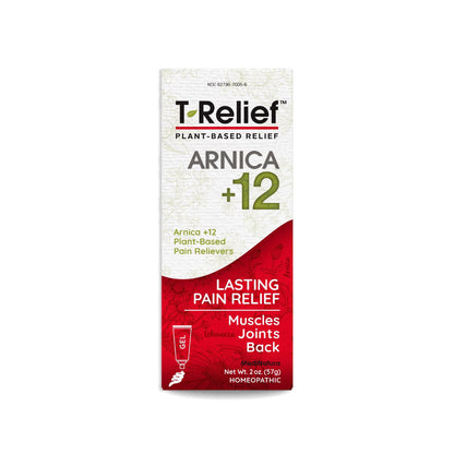 MediNatura T-Relief Extra Strength Discomfort Relief Gel-Extra-Strength Arnica Gel for Fast-Acting Relief-Supports Mobility & Body Aches-Homeopathic & Plant-Based-Paraben-Free-Non-Sticky - 2 oz MediNaturaBuy Supplements Australia