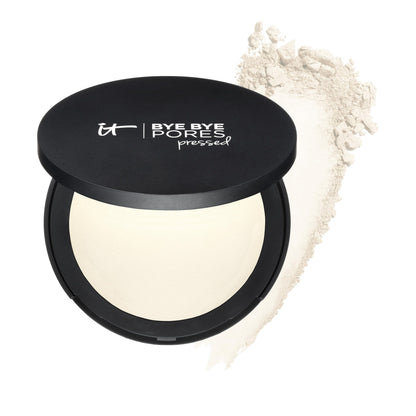 IT Cosmetics Bye Bye Pores Pressed Finishing Powder - Universal Translucent Shade - Contains Anti-Aging Peptides, Hydrolyzed Collagen & Antioxidants - 0.31 oz IT CosmeticsBuy Supplements Australia
