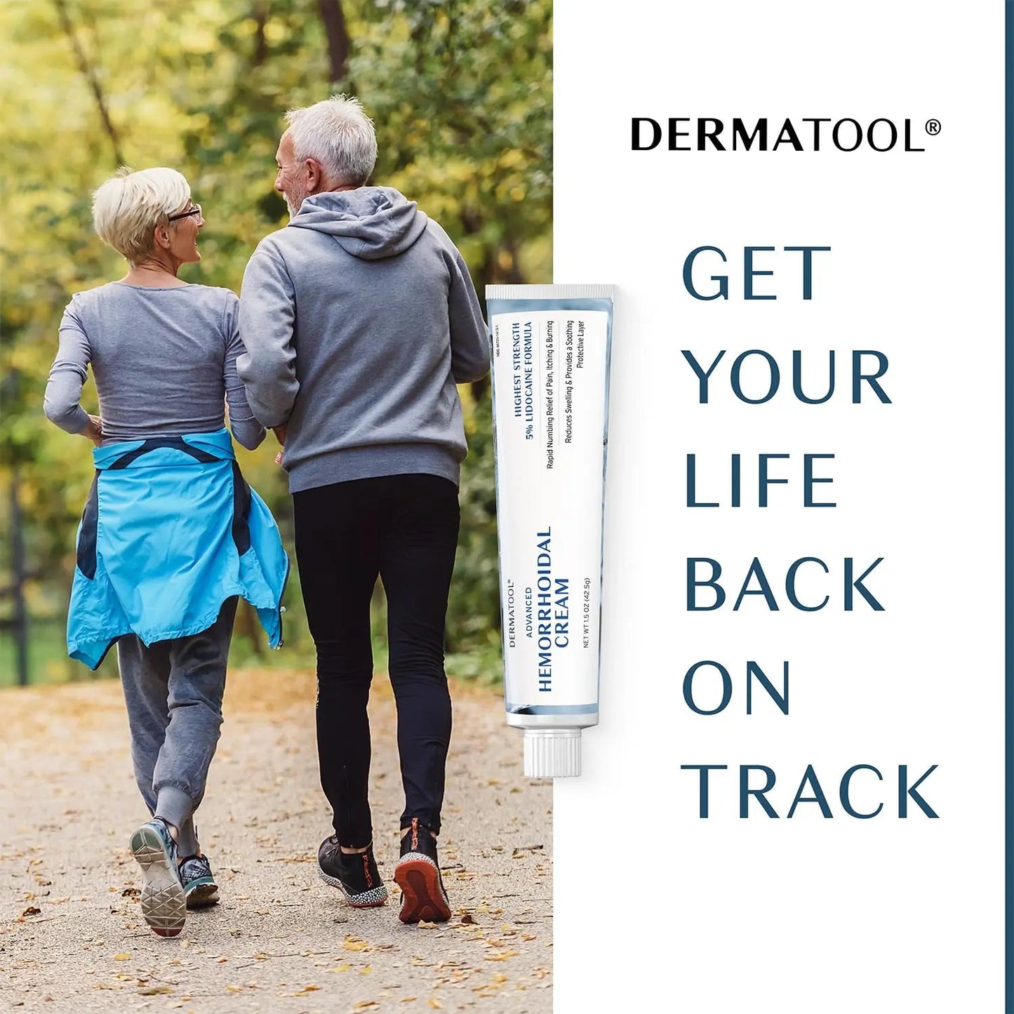 Hemorrhoid Treatment - Advanced Hemorrhoid Cream 5% Lidocaine & Phenylephrine - Hemorrhoid Shrinking Treatment - Rapid Relief of Pain, Swelling, Bleeding, Itching and Burning - Fissure & Hemorrhoids DERMATOOLBuy Supplements Australia