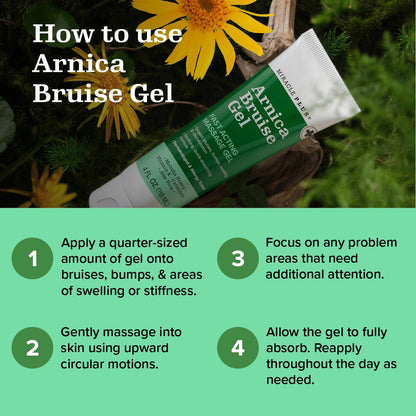Miracle Plus Arnica Bruise Relief Gel + Magnesium Leg Relief Cream Bundle Miracle PlusBuy Supplements Australia
