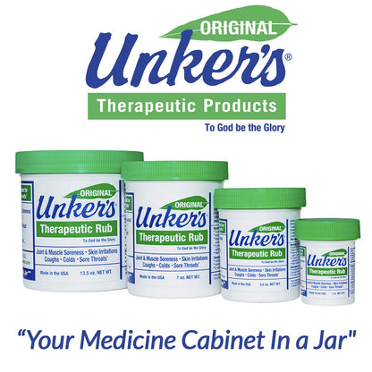 Unker's Unker's therapeutic rub 7 ounces, 7 Ounce Unker'sBuy Supplements Australia