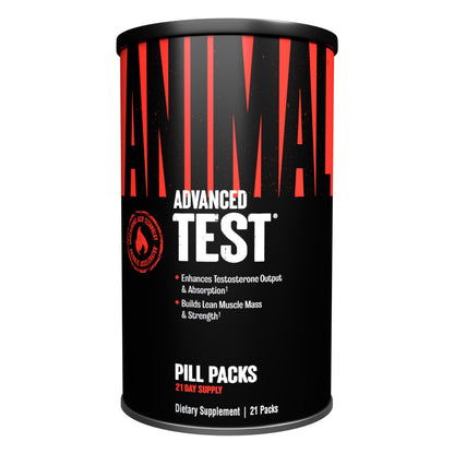 Animal Test Booster for Men - Male Enhancing Supplement Libido Booster for Strength Athletes & Bodybuilders to Increase Stamina, Endurance, Muscle Growth, All-in-One Packs – 21 Day Cycle
