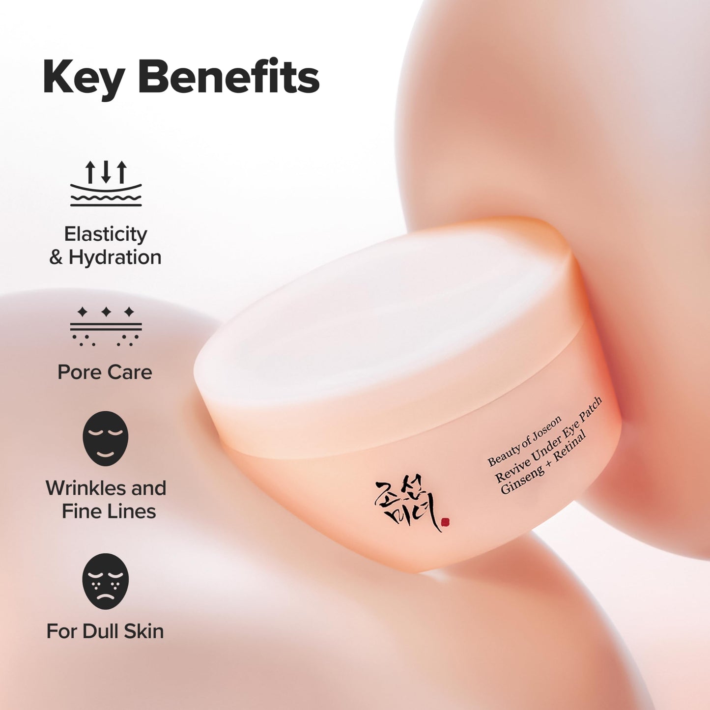 Beauty of Joseon Revive Under Eye Patch Retinal Ginseng for Puffy Under Eye Bag Masks