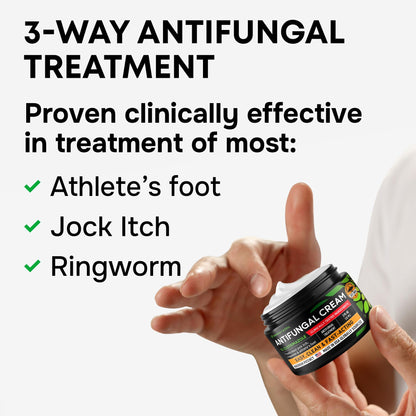 SimplyVital Clotrimazole Antifungal Cream - Treats Most Athlete’s Foot, Jock Itch, Ringworm, Clotrimazole 1% Anti Fungal Cream for Skin, Athletes Foot Treatment, Ring Worm Medication for Humans, 2 oz SimplyVital buy supplements Au