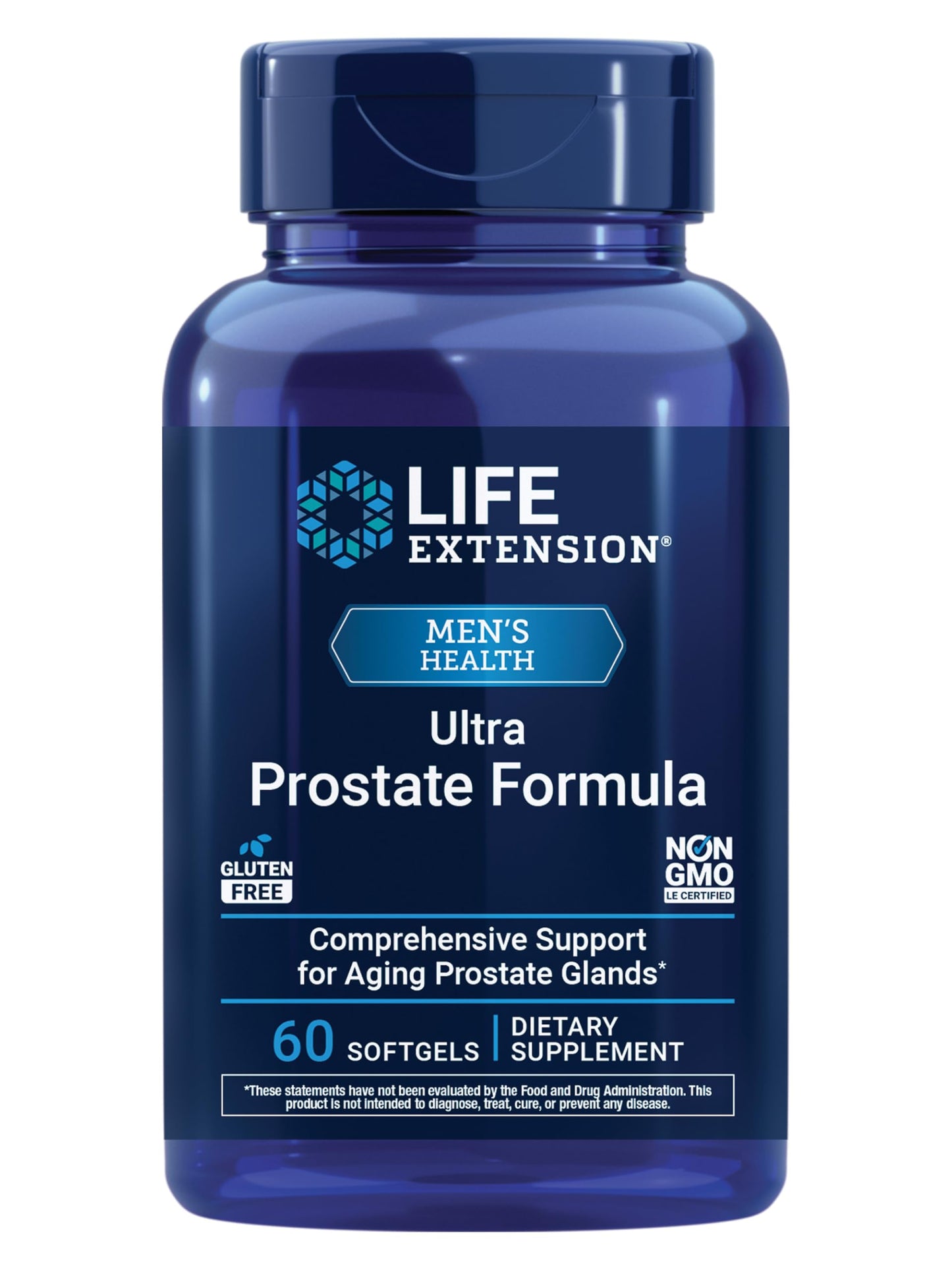 Life Extension Ultra Prostate Formula, Saw Palmetto for Men, pygeum, stinging Nettle Root, lycopene, Prostate Health, Urination Flow
