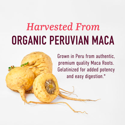 Organic Maca Root Capsules for Women | Peruvian Maca 2250MG Extra Strength | Red, Black & Yellow Root Powder with Black Pepper | Herbal Supplement
