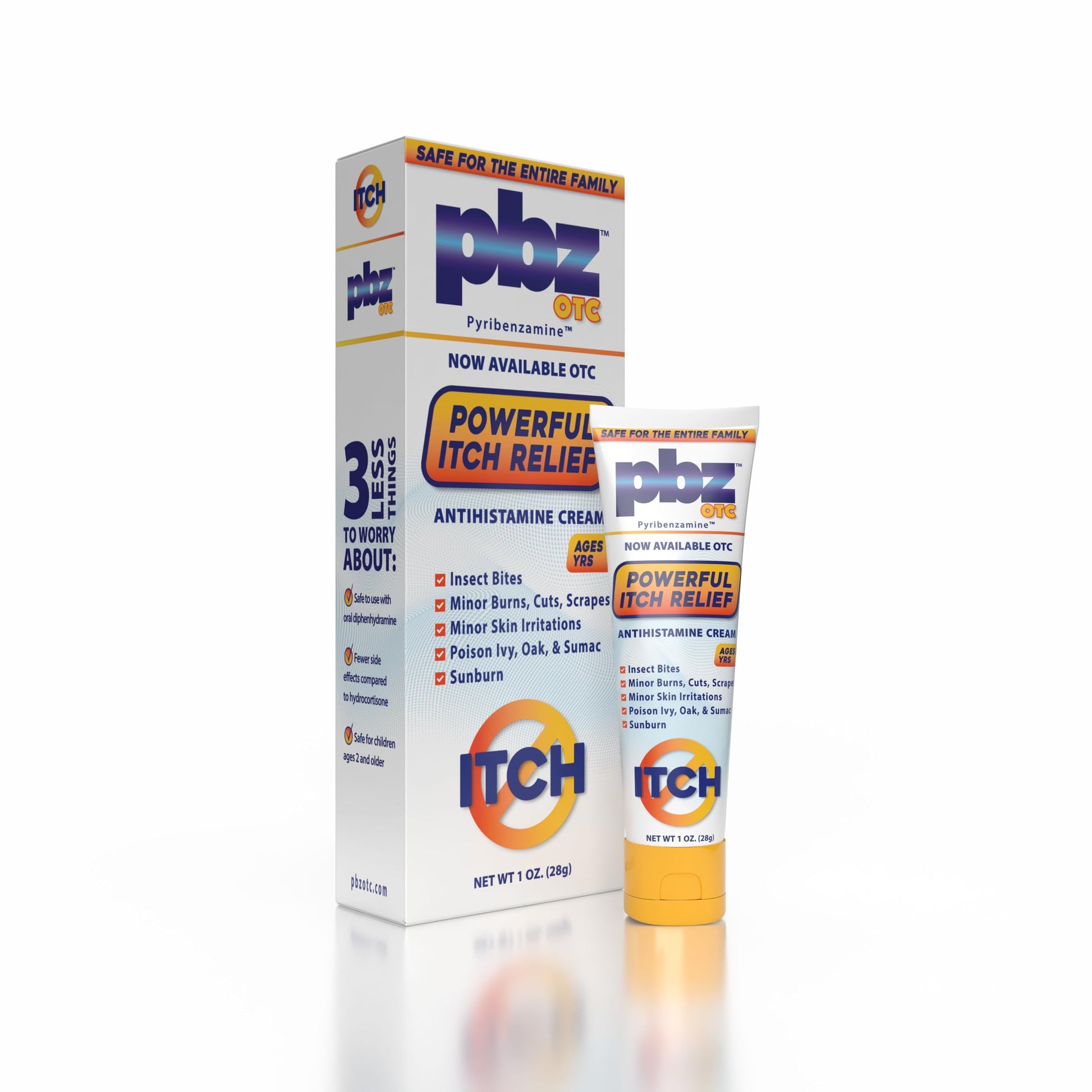 PBZ OTC Antihistamine Cream with 1% Tripelennamine HCl, Kid Safe Itch Relief, 1 oz PBZ buy supplements Au