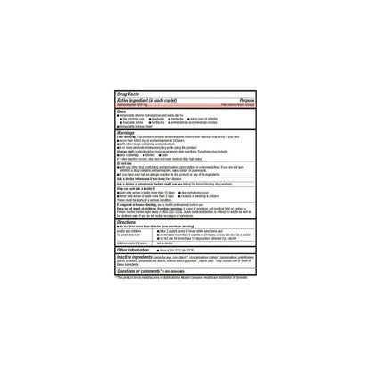 Members Mark Acetaminophen, 1200 Caplets, Pain Reliever, 500 mg MEMBER´S MARKBuy Supplements Australia