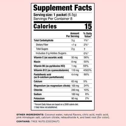 Mommy Knows Best Mom Fuel Electrolyte Drink Mix for Moms, Hydration Support - for Pregnancy, Prenatal, Electrolytes + Trace Minerals,