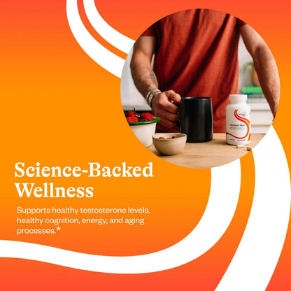 Seeking Health Optimal Man - Multivitamin Supplement with Zinc, Active Folate, & Alpha-Lipoic Acid - Multivitamin Supports Energy & Brain Health - Support Healthy Aging Seeking Health