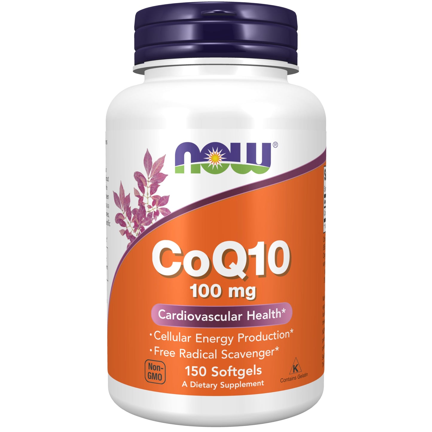 NOW Foods Supplements, CoQ10 (Coenzyme Q10) 100 mg, Pharmaceutical Grade, Cardiovascular Health*, 150 Softgels NOW Foods buy supplements Au