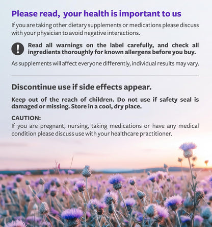 USDA Organic Milk Thistle Capsules - 80% Silymarin Supplement for Liver Support- Super Concentrated 300mg of 30:1 Milk Thistle Extract Equivalent to 9,000mg - Milk Thistle Liver Detox 60 Day Supply PURE CO buy supplements Au