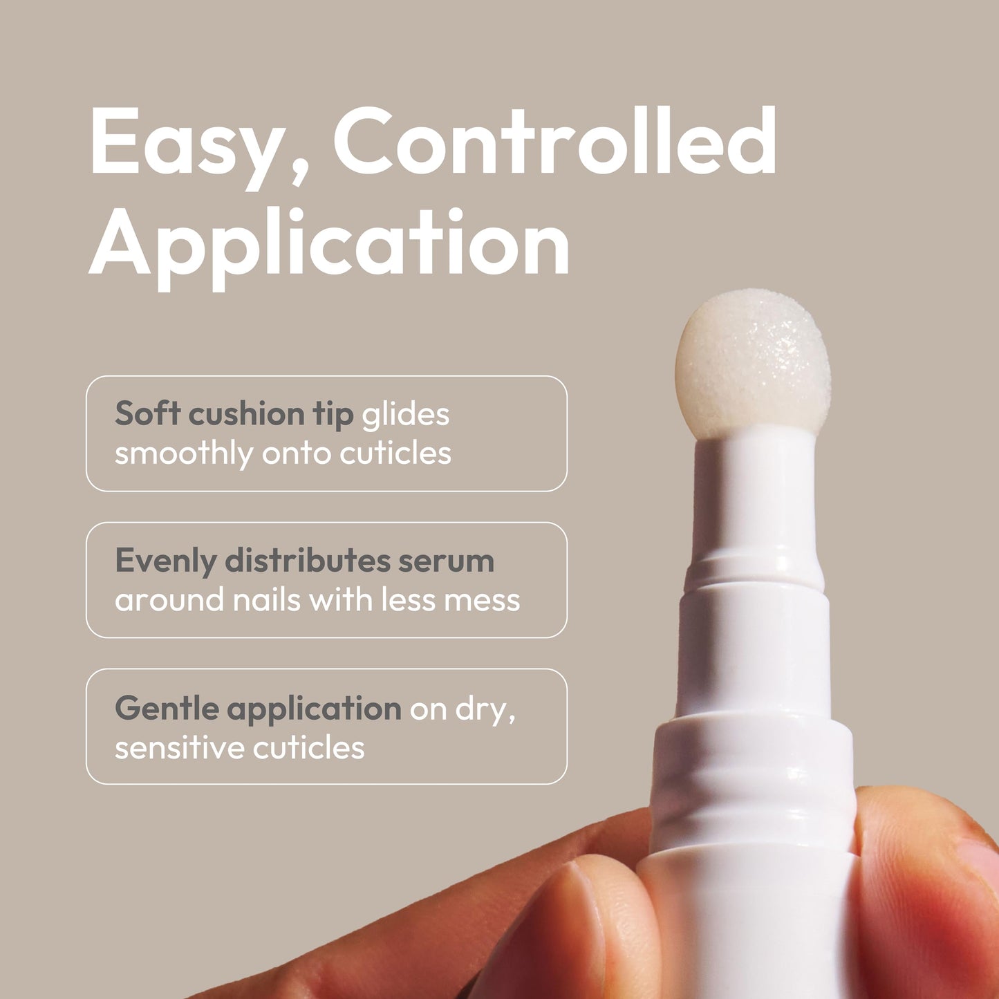 Kerasal Cuticle Cure Serum with Soft Cushion Tip Applicator, 0.13 oz