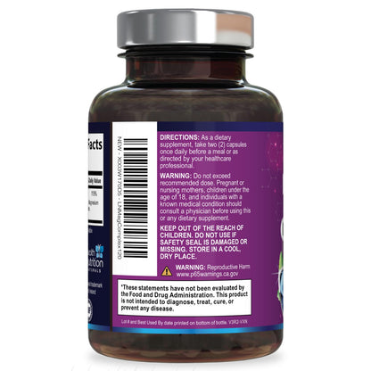 Magnesium Complex Capsules - 500mg per Serving Magnesium - High Absorption Chelated Mineral Supplement - with Oxide, Glycinate, Malate, Citrate for Muscle Bone and Heart Health Support - 120 Capsules Health Nutrition Naturals buy supplements Au
