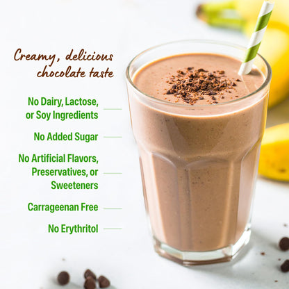 Orgain Organic Vegan Protein Powder, Creamy Chocolate Fudge - 21g Plant Protein, 7g Prebiotic Fiber, Low Net Carb, No Lactose Ingredients, No Added Sugar