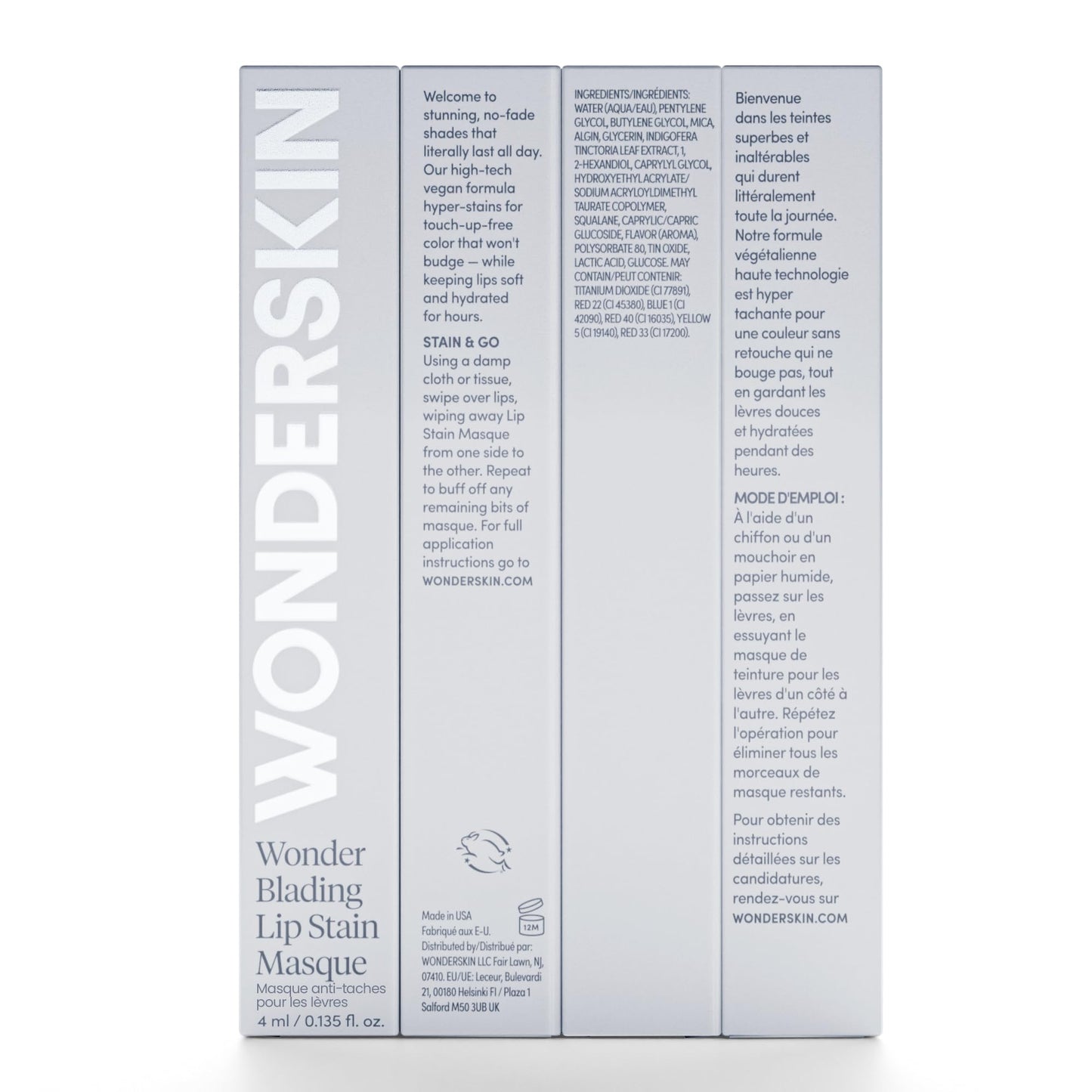 Wonderskin Wonder Blading All Day Lip Stain Peel Off Masque - Long Lasting, Waterproof and Transfer Proof Nude Lip Tint, Matte Finish Peel Off Lip Stain (Whimsical Masque) WonderskinBuy Supplements Australia