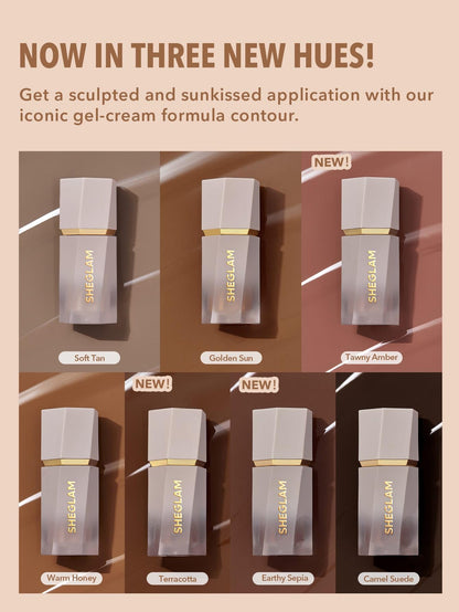 SHEGLAM Sun Sculpt Liquid Contour Stick Long Lasting Cream Bronzer Makeup-Warm Honey SHEGLAMBuy Supplements Australia