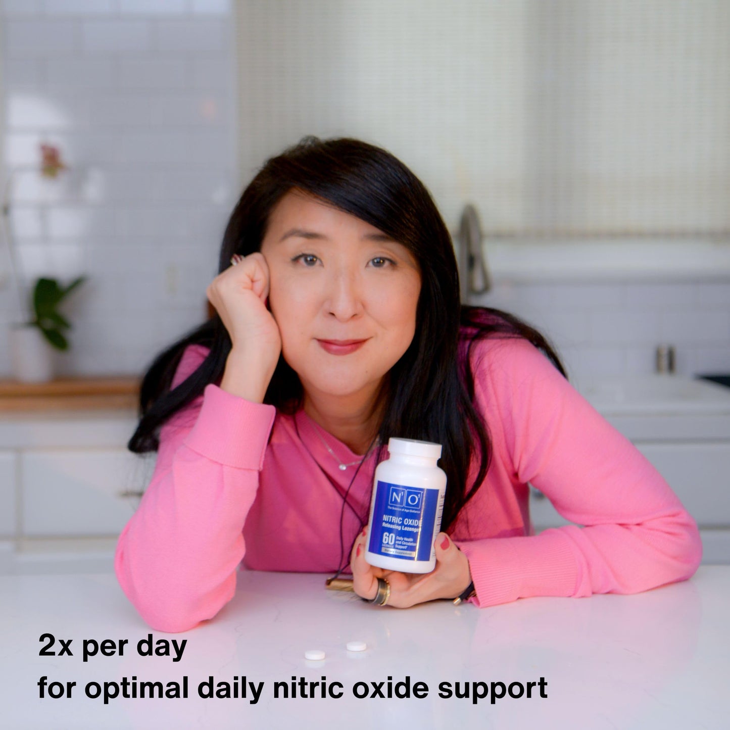 N1O1 Nitric Oxide Lozenges - 60 Count - Nitric Oxide Supplement for Heart Health, Circulation, Energy, Blood Flow, Oxygenation, Healthy Blood Pressure