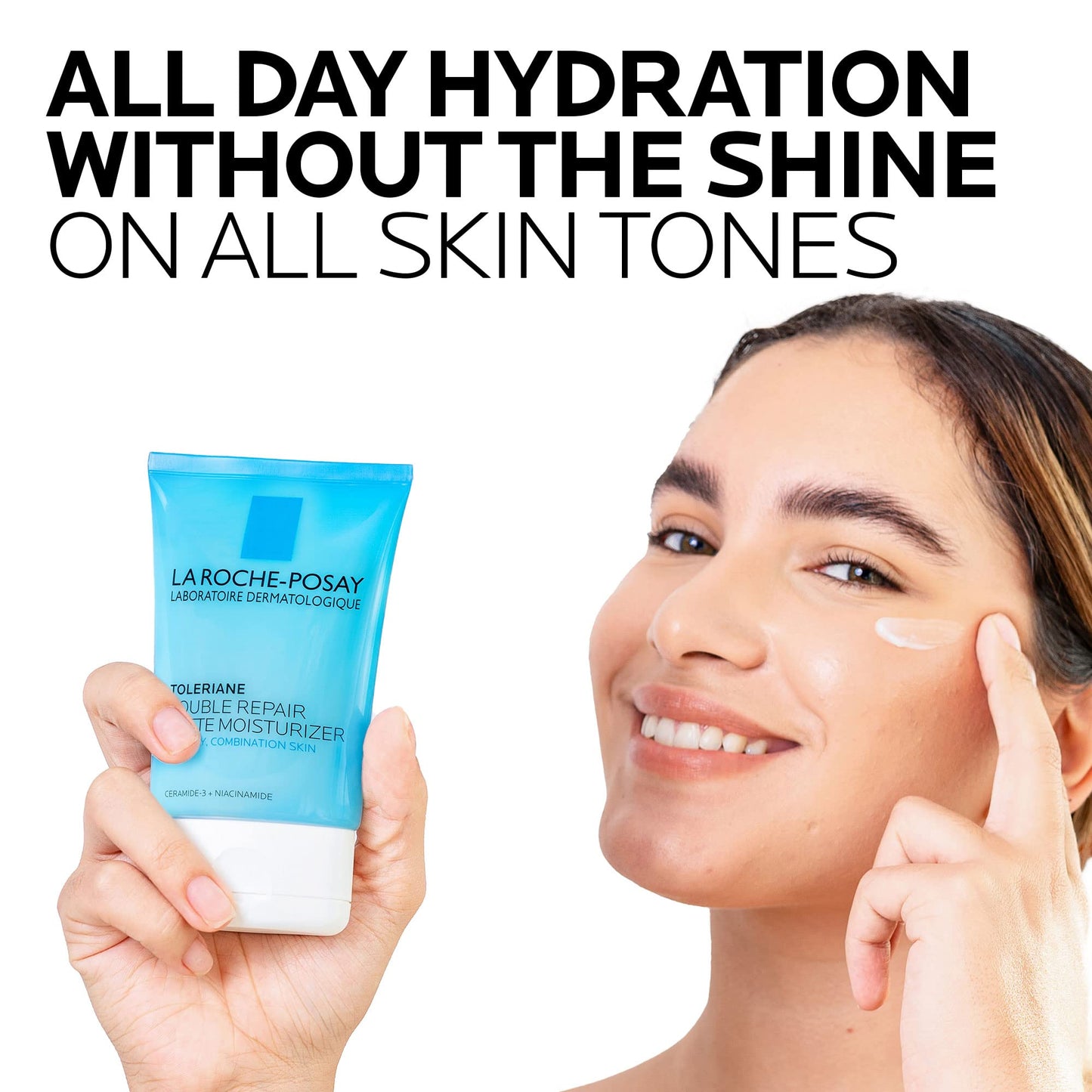 La Roche-Posay Toleriane Double Repair Matte Face Moisturizer, Daily Moisturizer For Oily Skin