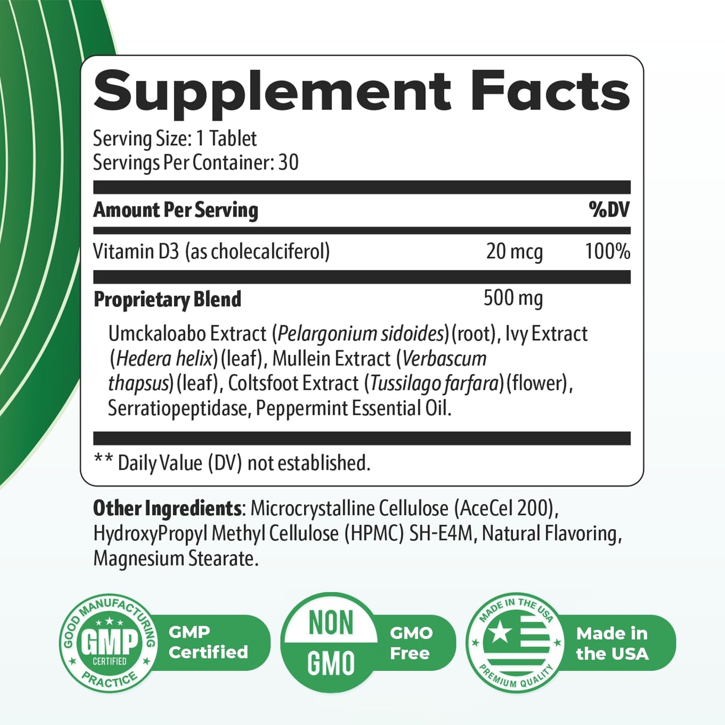 Nature’s NutriWave LungExpand Pro – Natural Daily Wellness for Overall Support – Made in USA, Non-GMO – Easy to Take – GMP Certified – 30 Tablets, 1 Month Supply Nature’s NutriWave buy supplements Au