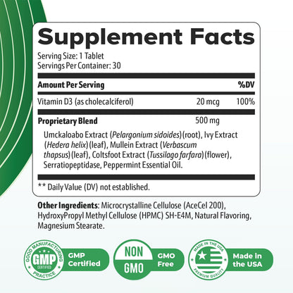 Nature’s NutriWave LungExpand Pro – Natural Daily Wellness for Overall Support – Made in USA, Non-GMO – Easy to Take – GMP Certified – 30 Tablets, 1 Month Supply Nature’s NutriWave buy supplements Au
