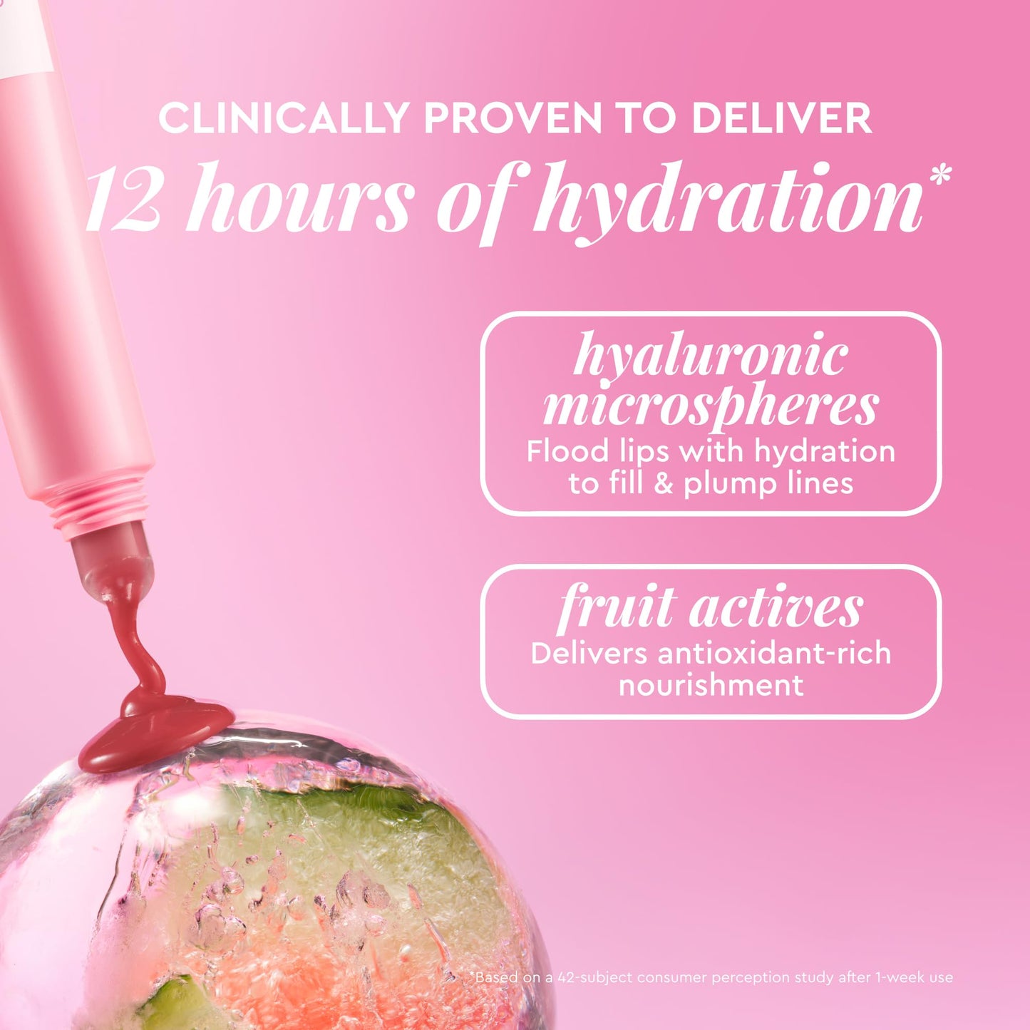 Glow Recipe Glass Balm Lip Treatment - 12Hr Hydrating Lip Balm & Moisturizer with Hyaluronic Acid to Smooth, Plump & Protect from Dryness - Sheer Soft Pink Tint, Watermelon Bingsoo (15 ml) Glow RecipeBuy Supplements Australia